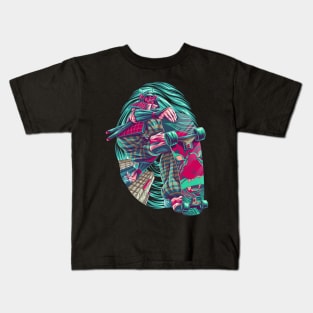 Ronin on skate Kids T-Shirt